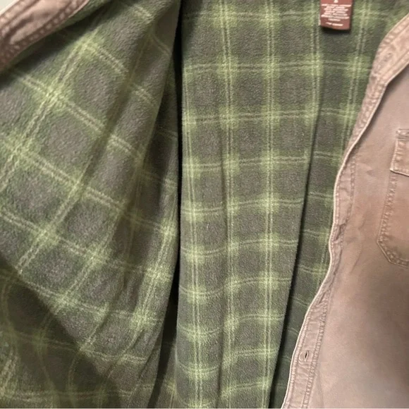 Vintage Levis Strauss Trucker Coat Jacket Mens XL Flannel Lined Brown EUC  Barn - Picture 8 of 8